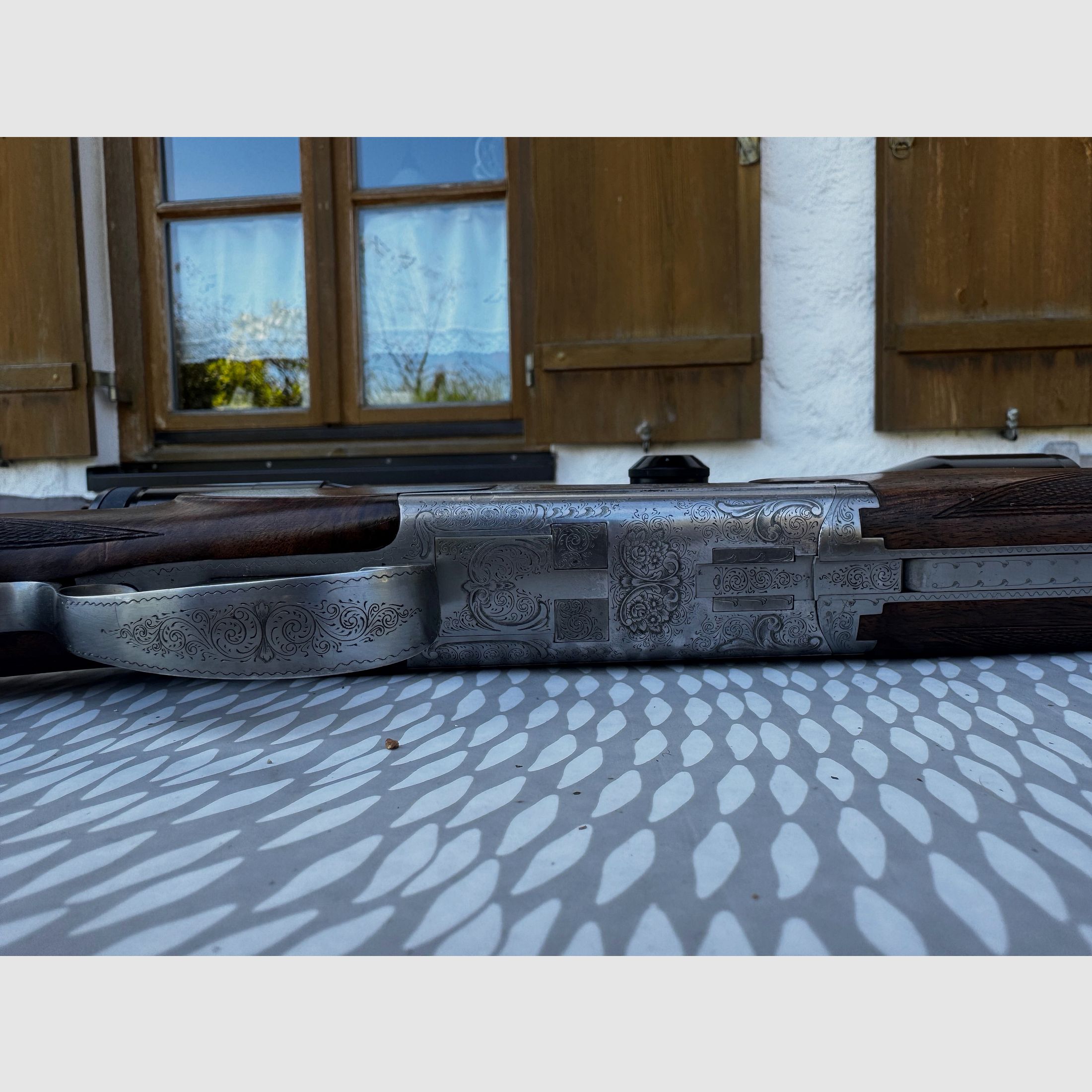 Rare FN Herstal double express rifle