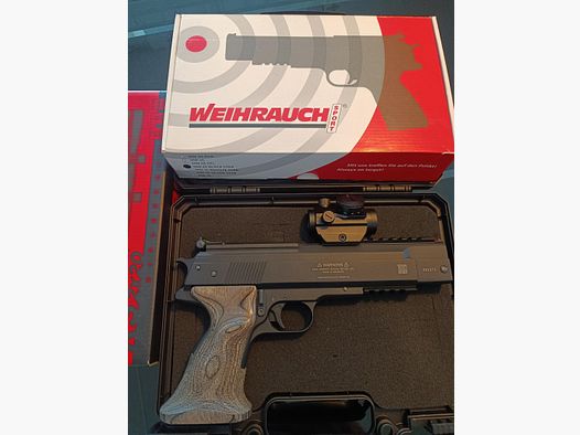 Weihrauch HW45 Blackstar avec accessoires