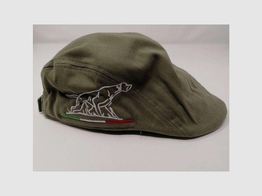 GROENE STOFFEN PET MET WITTE BORDUURSEL POINTER ITALIA (VOLLEDIGE VORM)
