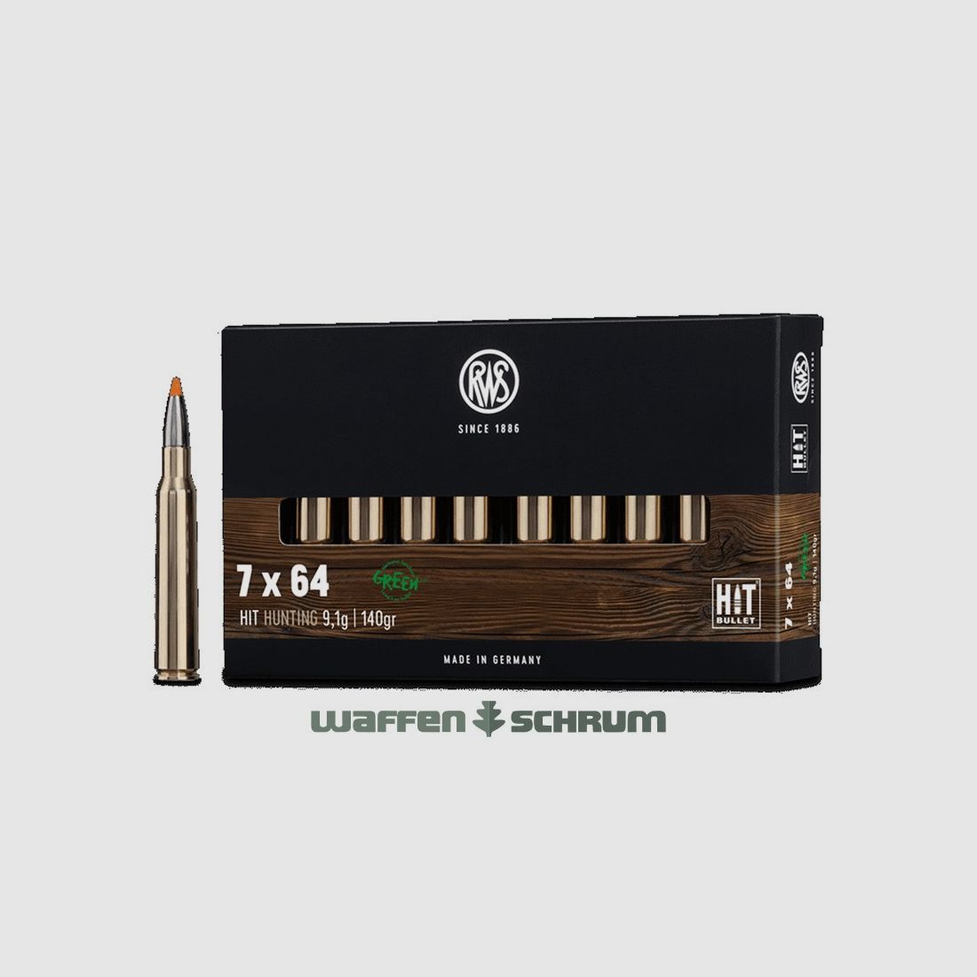 RWS 7x64 HIT 9,1g - 140gr