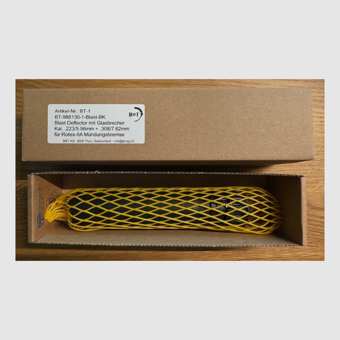 B&T AG (Brügger und Thomet) Blast Deflector with Glass Breaker Rotex IIA