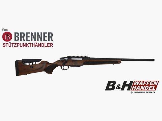 BR20 L.E. wooden stock with adjustable shaft back LL 51cm