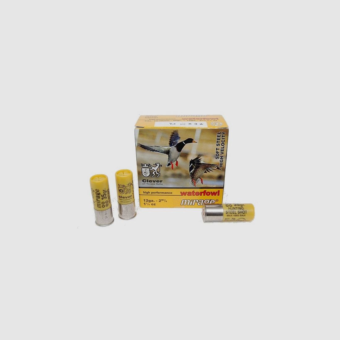 Clever Mirage cal. 12/70 T4 Soft Steel 35 gr #6