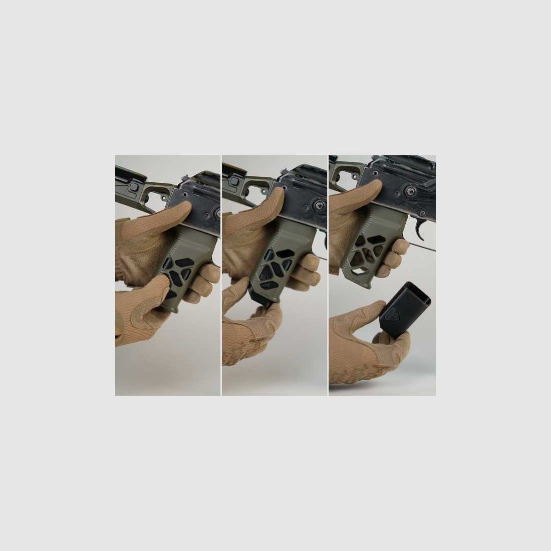 KPYK Aluminium Pistolengriff für AK Cerakote Coyote Tan