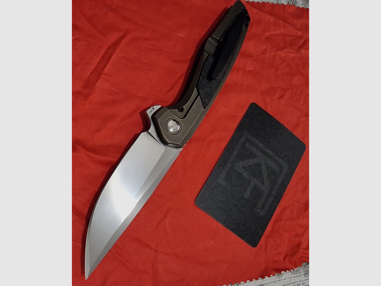 CKF Switch #257 – Tuff Knives – Limitiert 333 – M390 – Voll Titan – neu