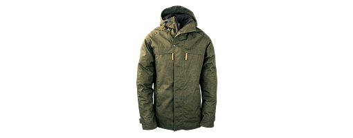 Waldkauz STEINKAUZ Outdoorjacke "Windfang", Oliv