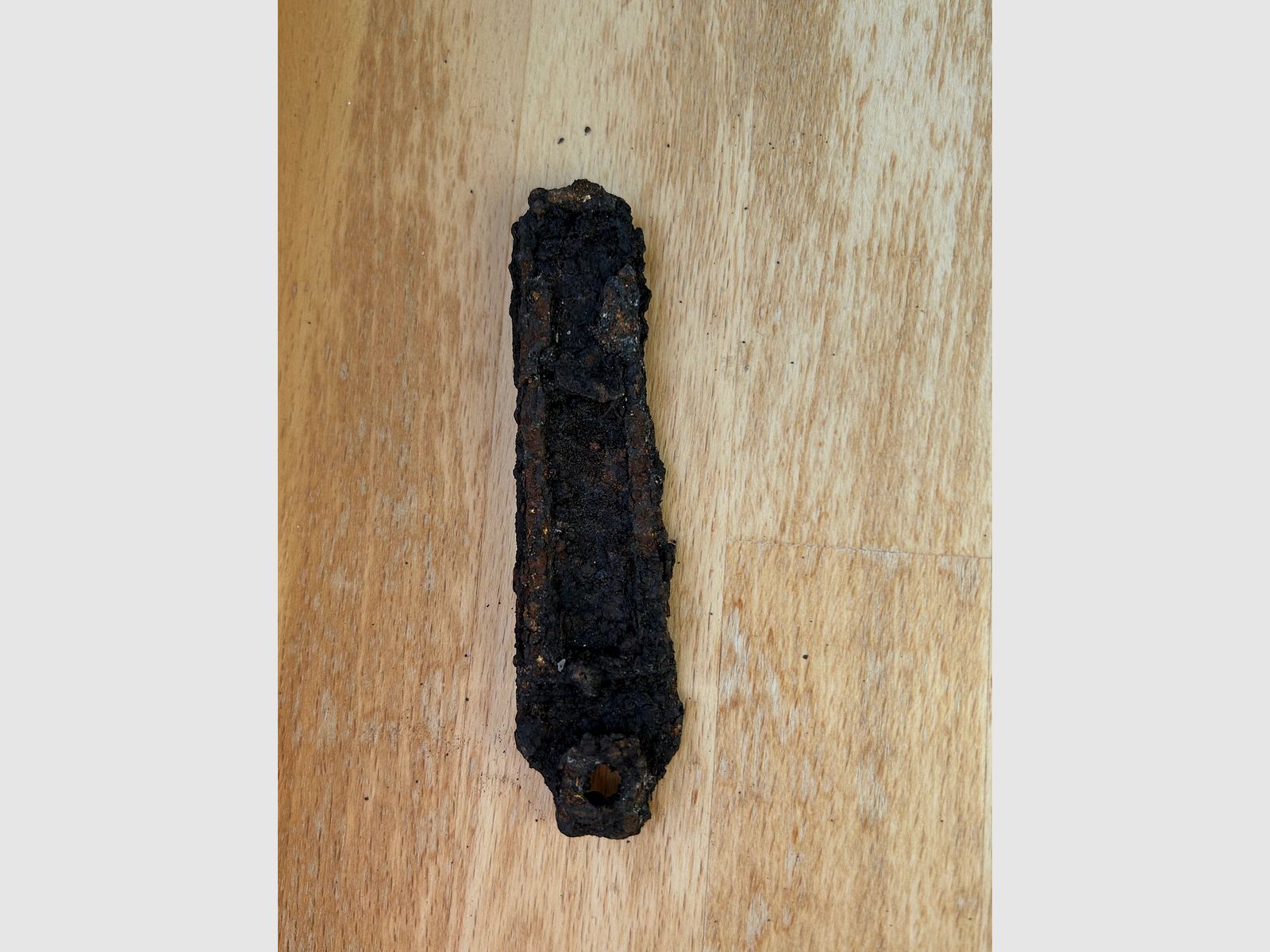 Tapa de caja / Tapa de caja de magazín Mauser K98 / 98k | Segunda Guerra Mundial | ¿Hallazgo en el suelo?