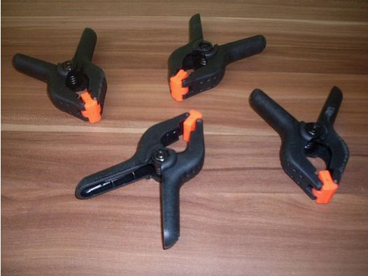 Morsetti grandi per rete mimetica 110 mm – 4 pezzi