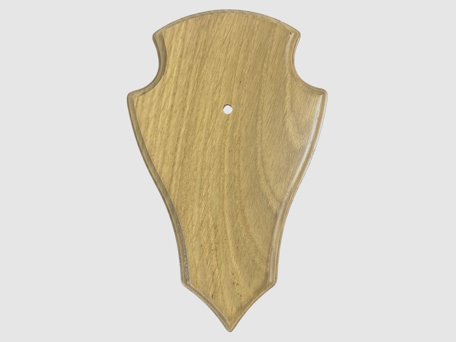 Horned board deer 18x11 cm light pointed or pine compartment