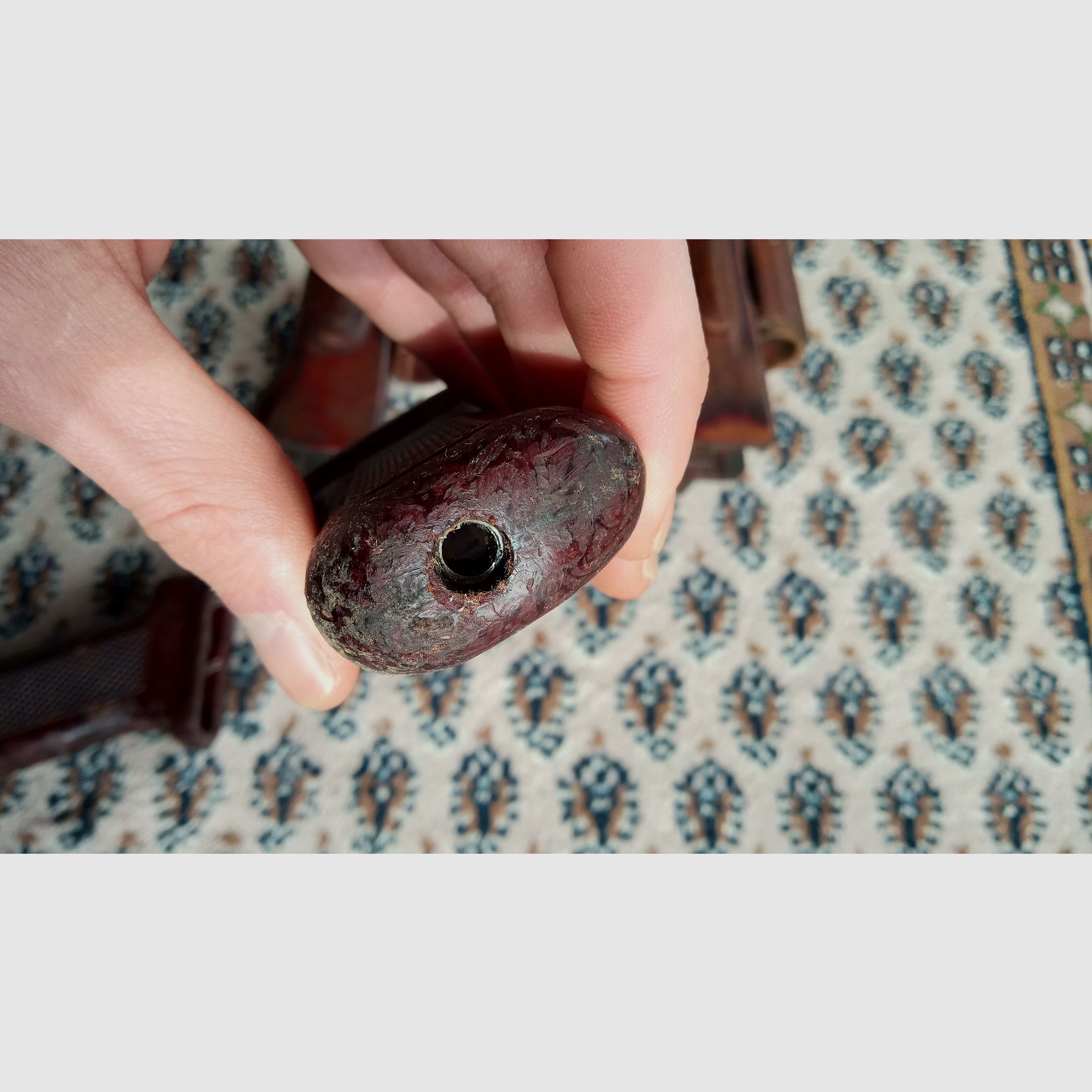 2 Sets Original Anbauteile inkl. Holz Laminat Handschutz und Bakelit Griff / AKM und AK74 