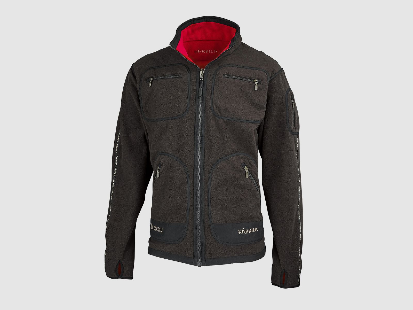 Hrkila Wende-Fleecejacke Kamko