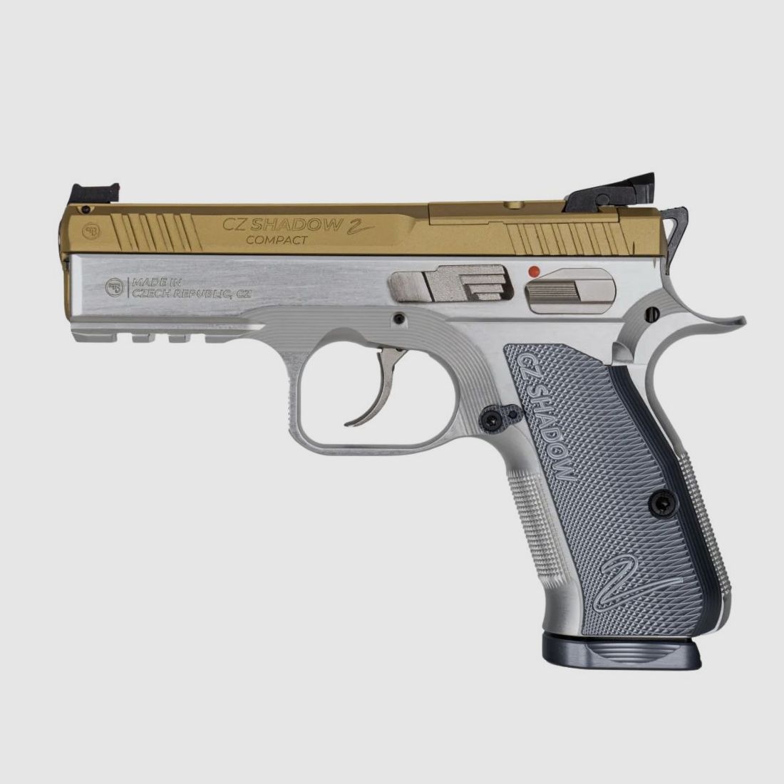 Pistole CZ Shadow 2 Compact Industrial - 9x19mm - Gold, Bild 3 von 3