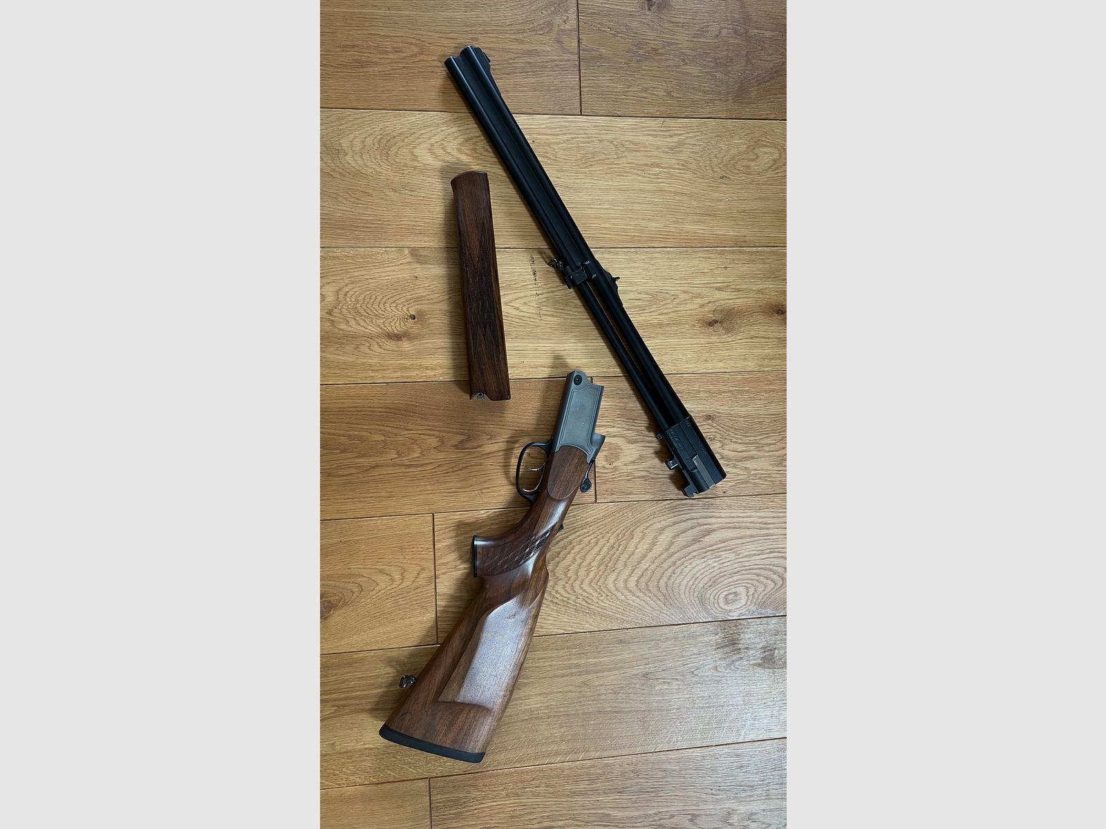 Blaser combinato B 95 7x57R & 20/76 Magnum & .22 Hornet K+S canna intercambiabile regolabile da davanti ESL BBF95, immagine 6 di 7