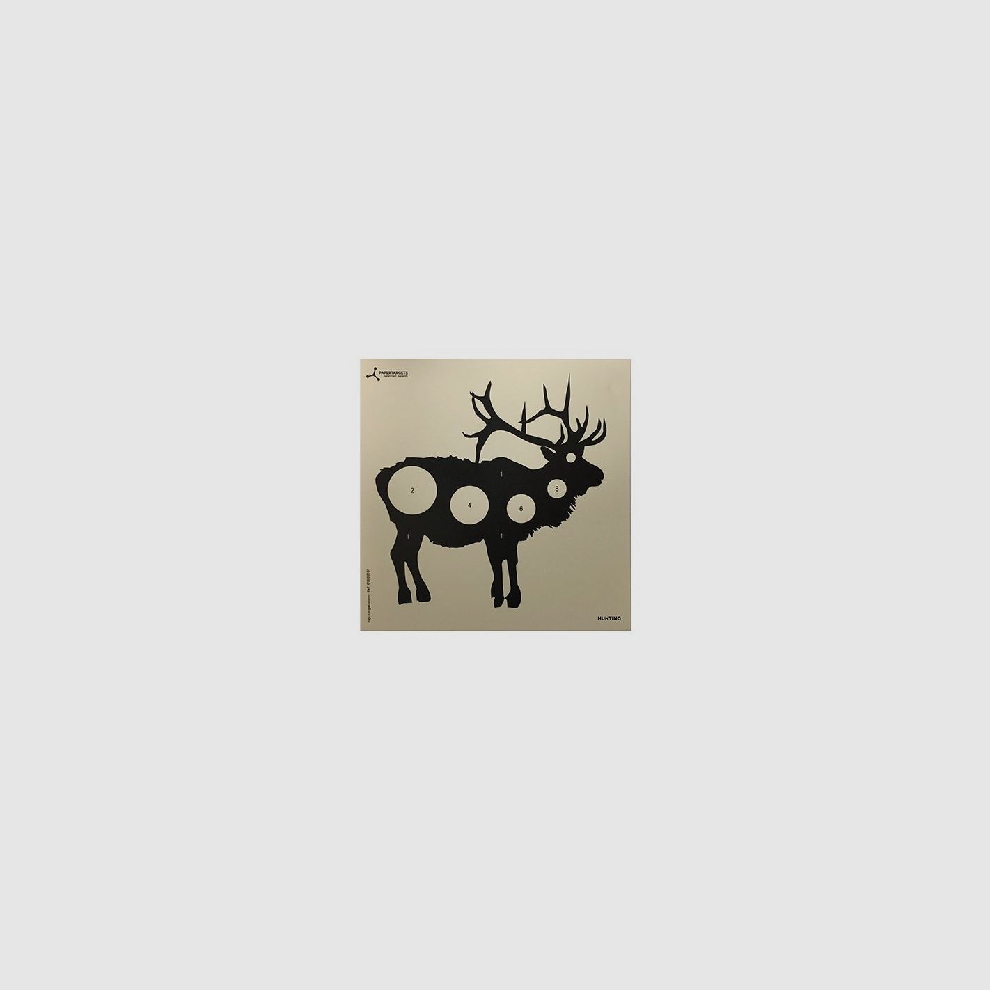 FLIP TARGET PAPIERZIEL HUNTING "CERVO" 50 ST.