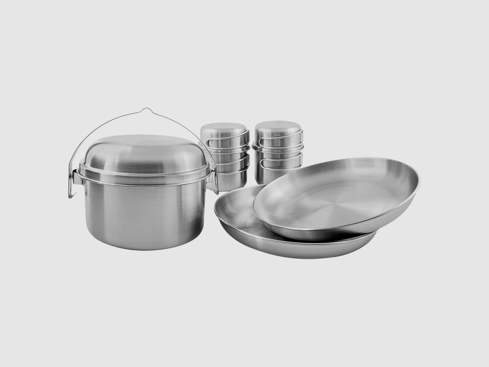 Tatonka Tatonka Geschirr Picnic Set II stainless steel
