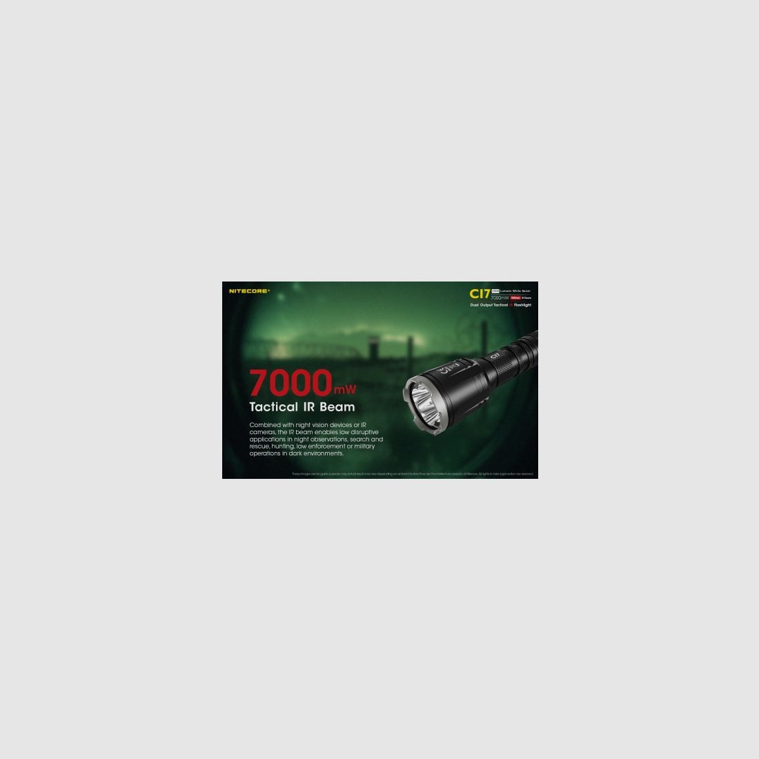 NITECORE CI7 Torcia 2500 lumen, immagine 3 di 10