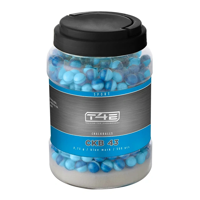 T4E Sport CKB kogelpoeder cal. .43 500 stuks blauw (2.4586), afbeelding 1 van 2