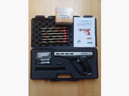 Arcus Harpoon schwarz mit extra Zubehör