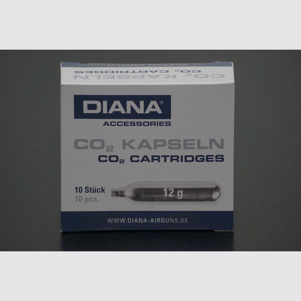 Diana capsule CO2 10 pz., immagine 1 di 2