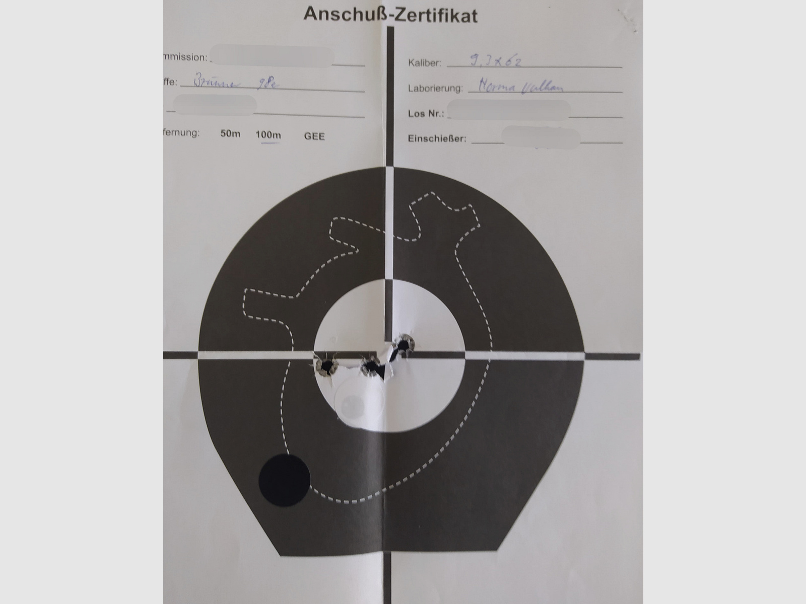 Repetierer BRNO (CZ) M98 LUX inkl. GPO 4-12x50i