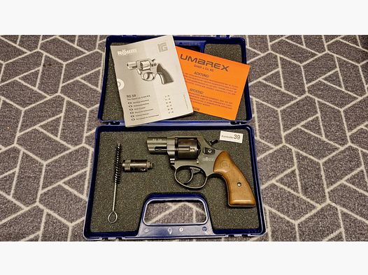 Röhm RG 59 Le Petit Schreckschussrevolver brüniert 9mm R.K. NEUWERTIG!