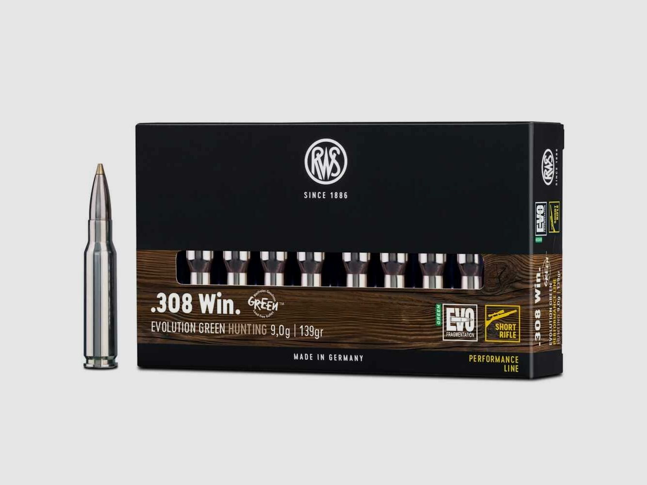 RWS Hit Short Rifle - 150gr - 20pz