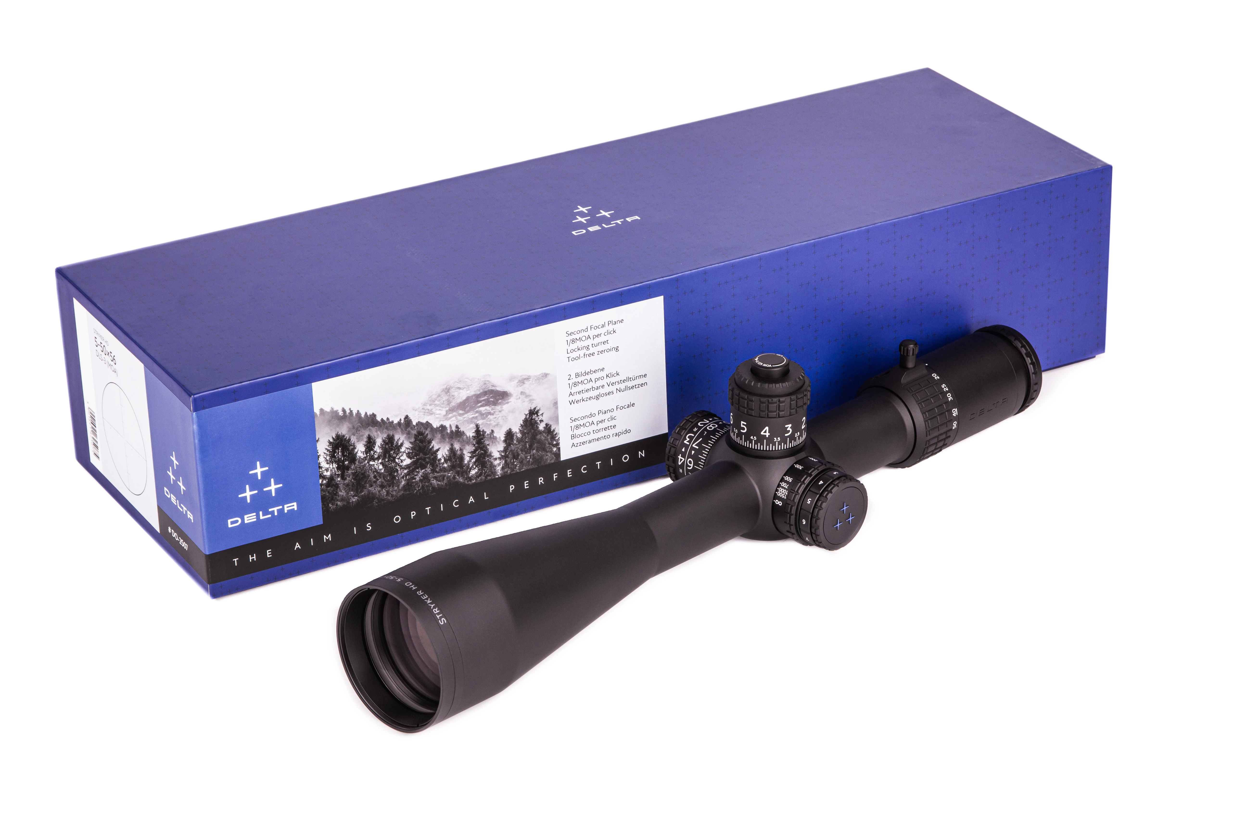 Lunette de visée Delta STRYKER HD 5-50x56 SFP DLS-3, image 5 sur 7
