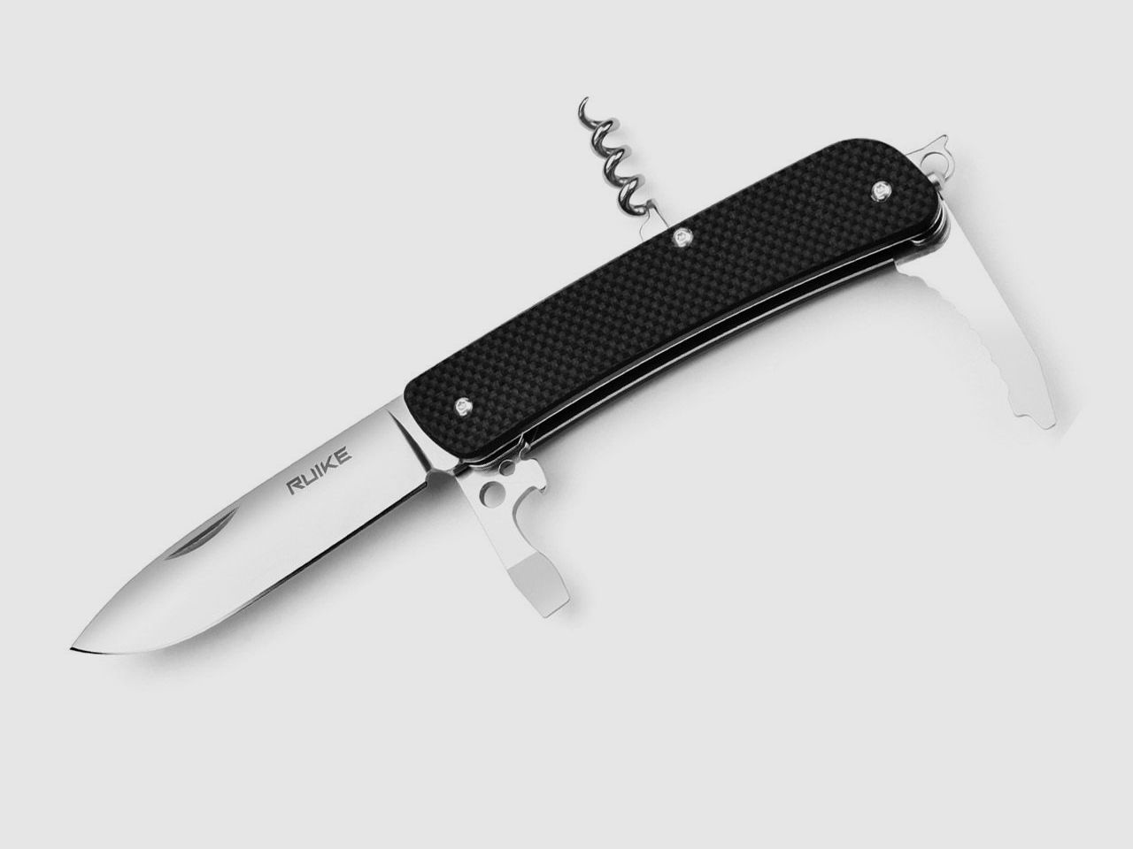Coltello a serramanico L21-B Nero