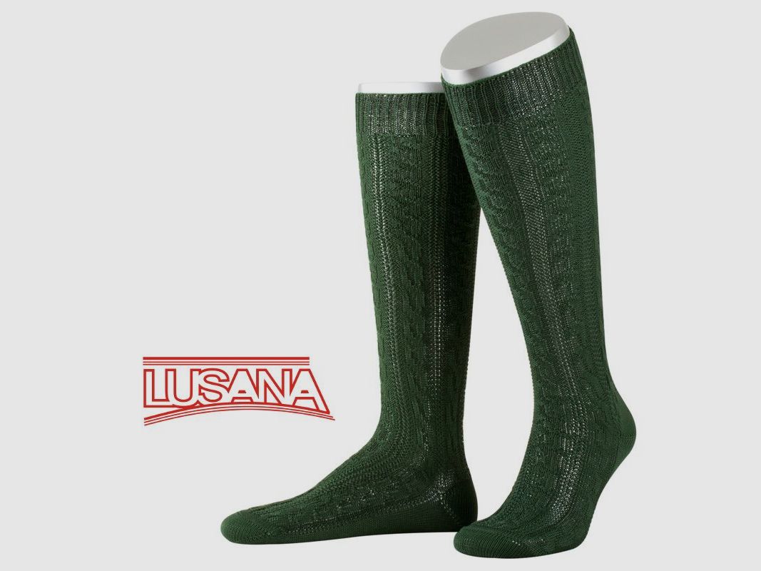Lusana Trachtenstrumpf in Tannengrün (19)