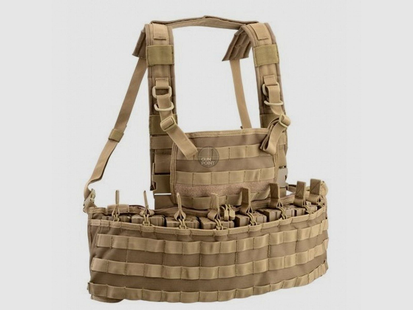 OUTAC MOLLE RECON CHEST RIG COYOTE TAN