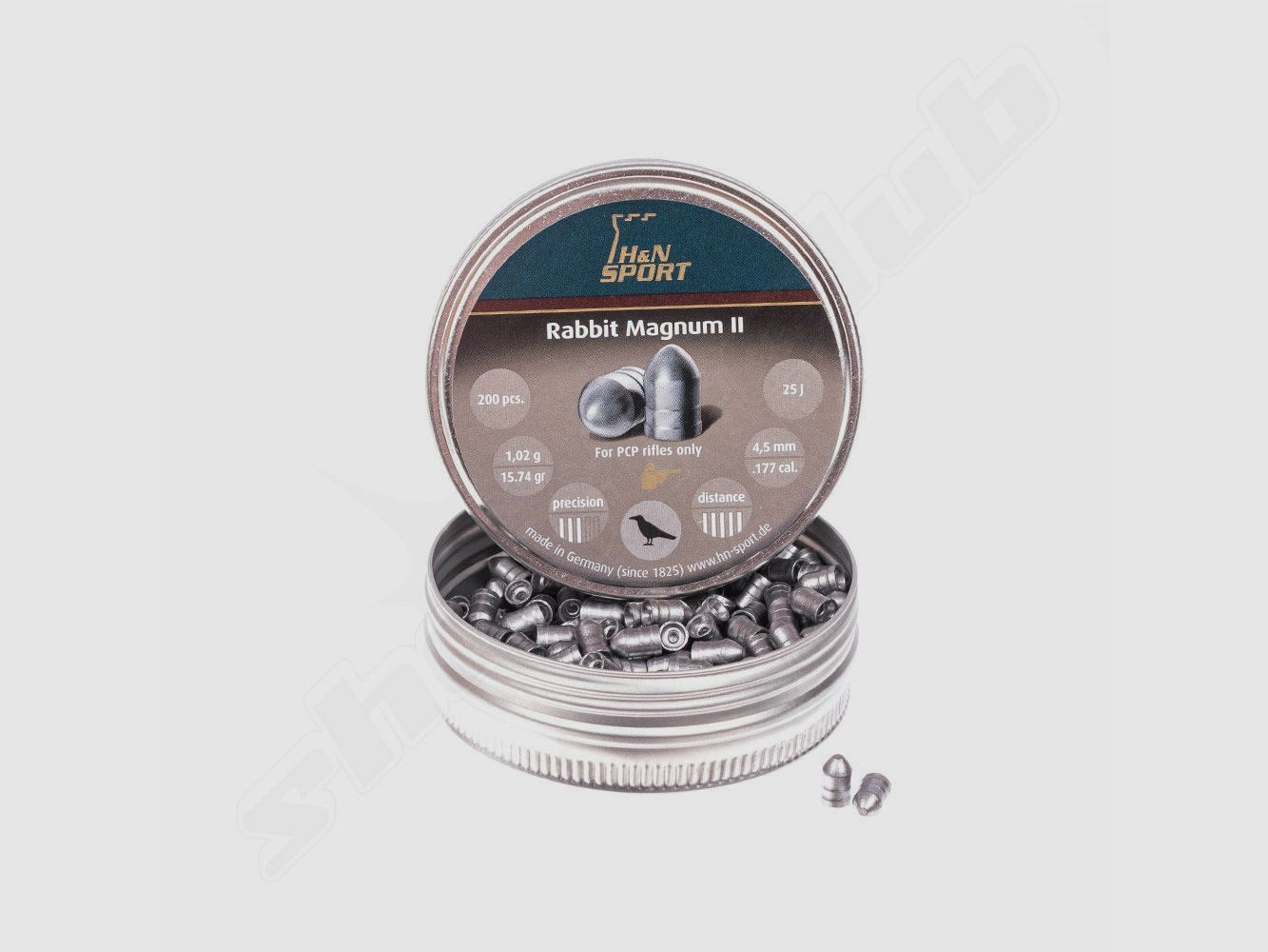 H&N Rabbit Magnum 2 Diabolos 4,5mm / 1,02 g / 200 Stk, Bild 1 von 2