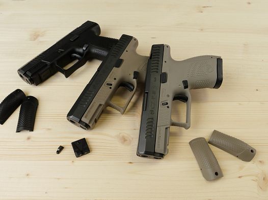 CZ P10 S  "Subcompact-Pistole" in Sand, Grau oder Schwarz - 9x19mm