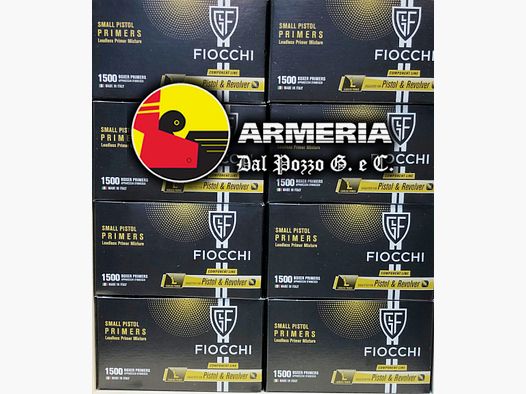FIOCCHI AMORCES SMALL PISTOL LEAD LESS