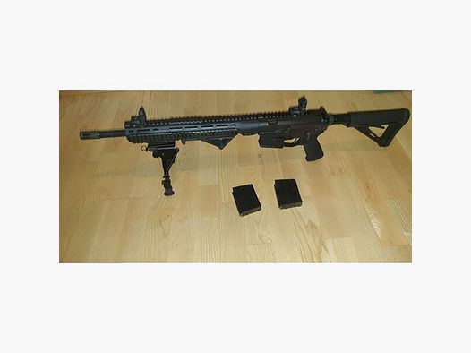 Savage Arms Recon MSR 15 .223Rem Selbstladebüchse AR15 AR Büchse Halbautomat Magazin Zweibein