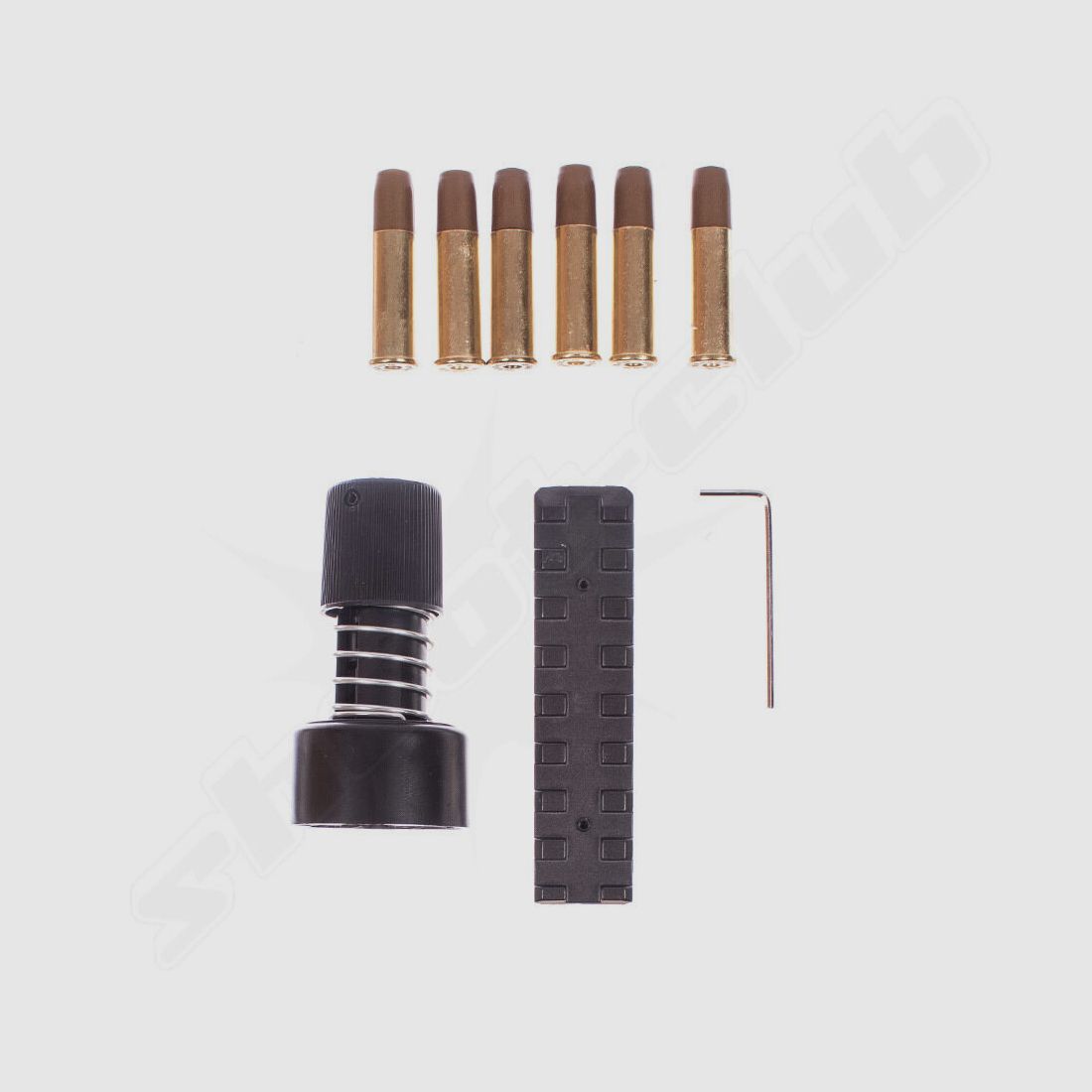 Dan Wesson 8 Zoll CO2-Revolver Kaliber 4,5mm - Set