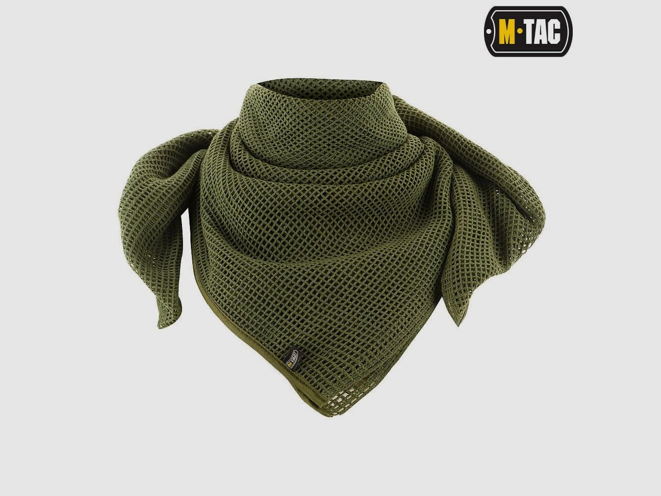 Écharpe en filet M-Tac en coton olive