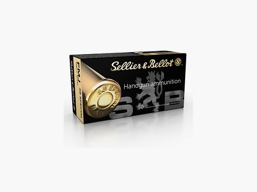 Amunicja Sellier&Bellot 38 Special FMJ, 10,25g/158gr