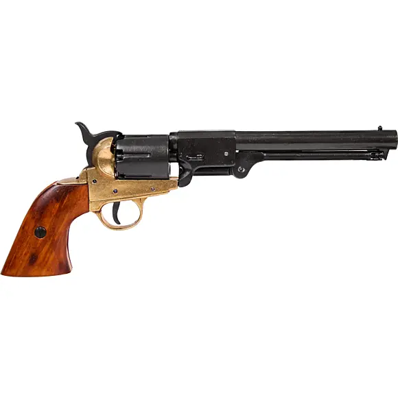 Replica decorativa Denix del revolver 1851 della marina americana, immagine 1 di 16