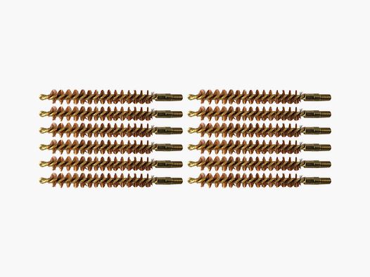 12 Laufbürsten Bronze .30/308 Rifle