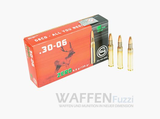 Geco Zero Kaliber .30-06 amunicja myśliwska 136gr