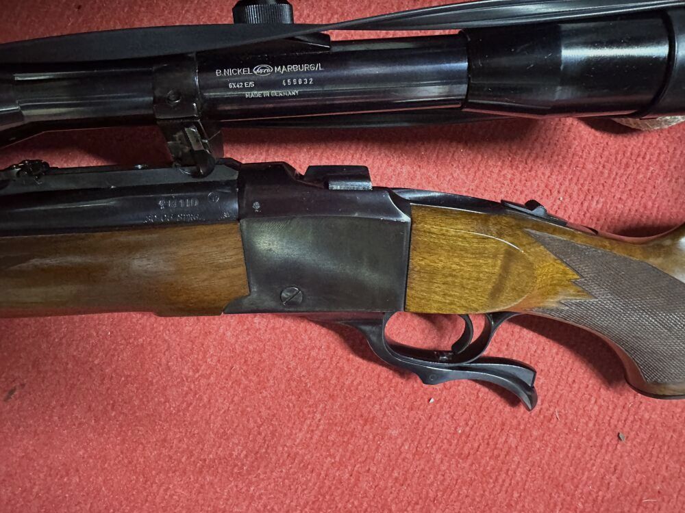 Ruger No. 1 w tym celownik