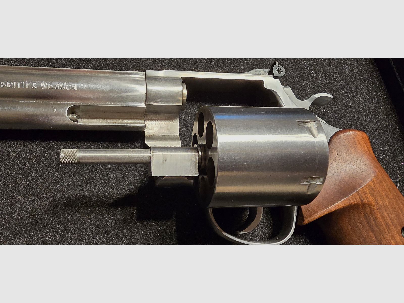 S&W Revolver .44Mag 8" Lauf - ungeflutete Trommel