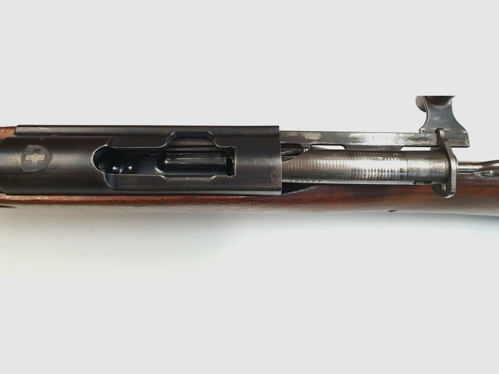 Waffenfabrik Bern Repetierbüchse Waffenfabrik Bern Schweizer K31 Kaliber 7,5x55swiss komplett nummerngleich + Hämmerli