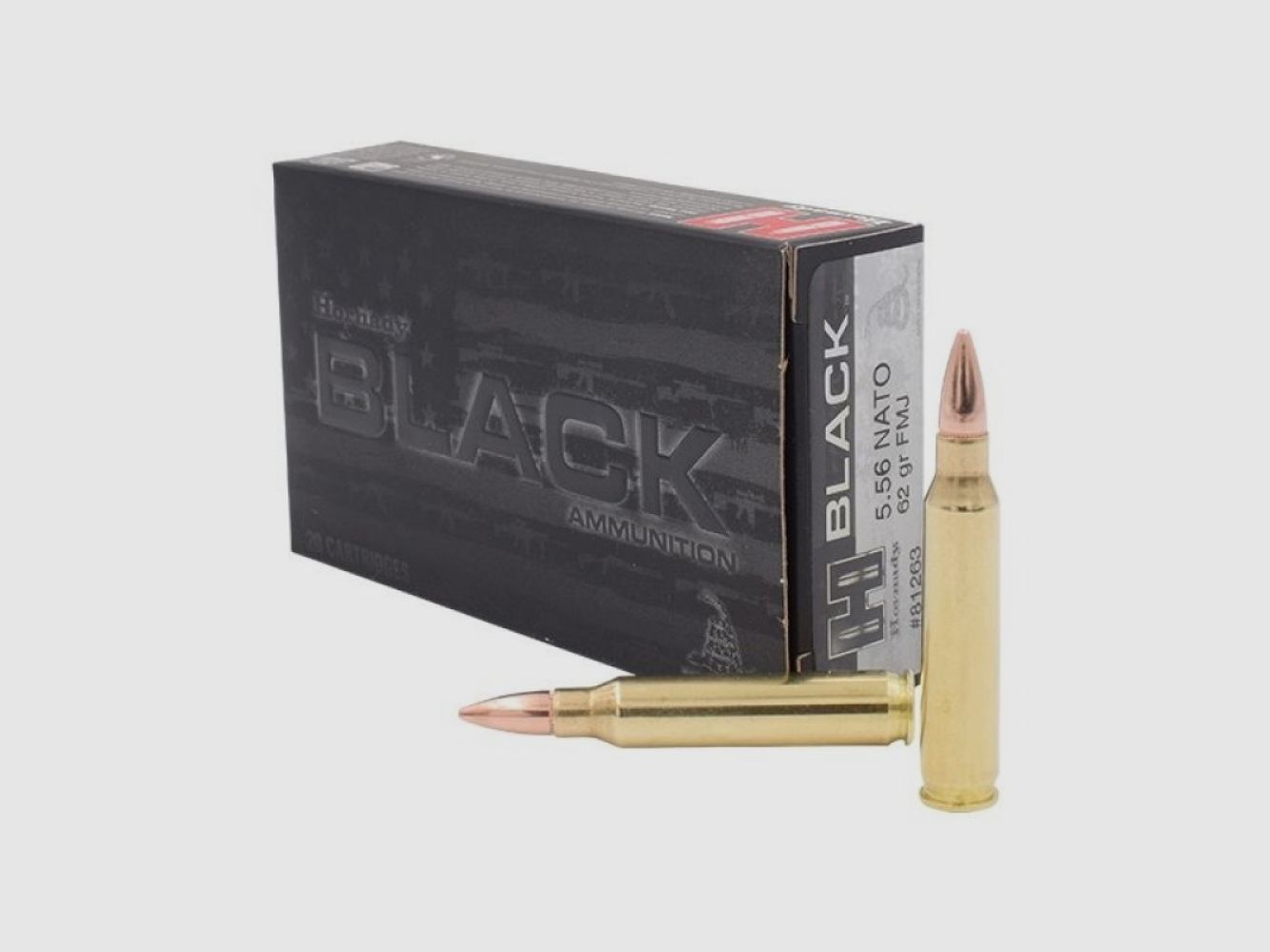 5.56 Nato Hornady HORNADY BLACK™ 62 gr FMJ VE20