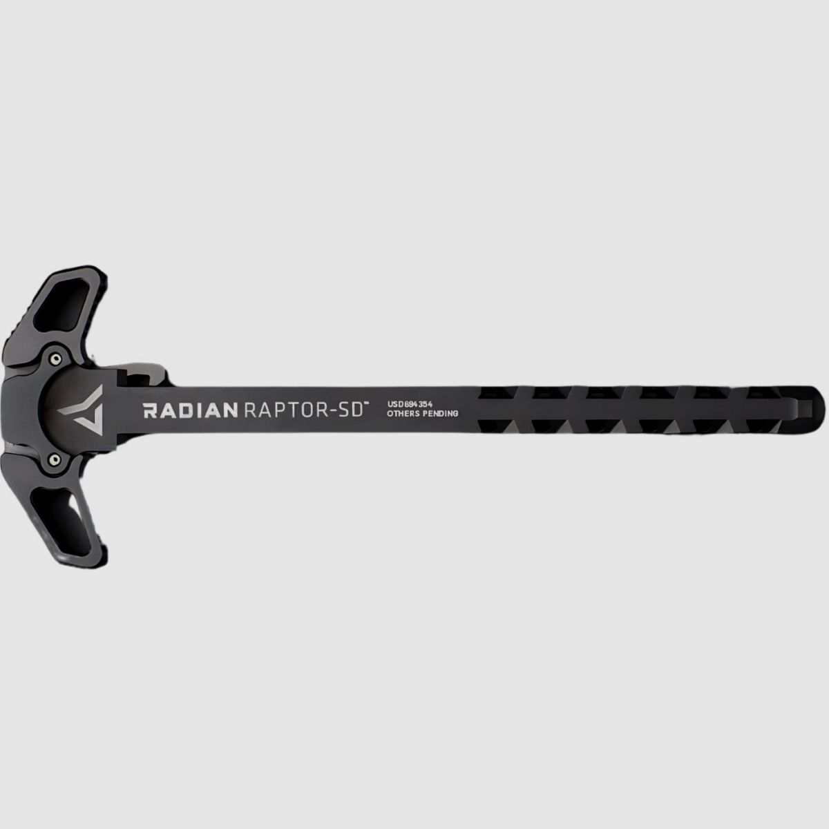 Radian Weapons - Obustronna wentylowana dźwignia przeładowania AR-15 Radian Raptor SD - Czarna - R0006, zdjęcie 3 z 5