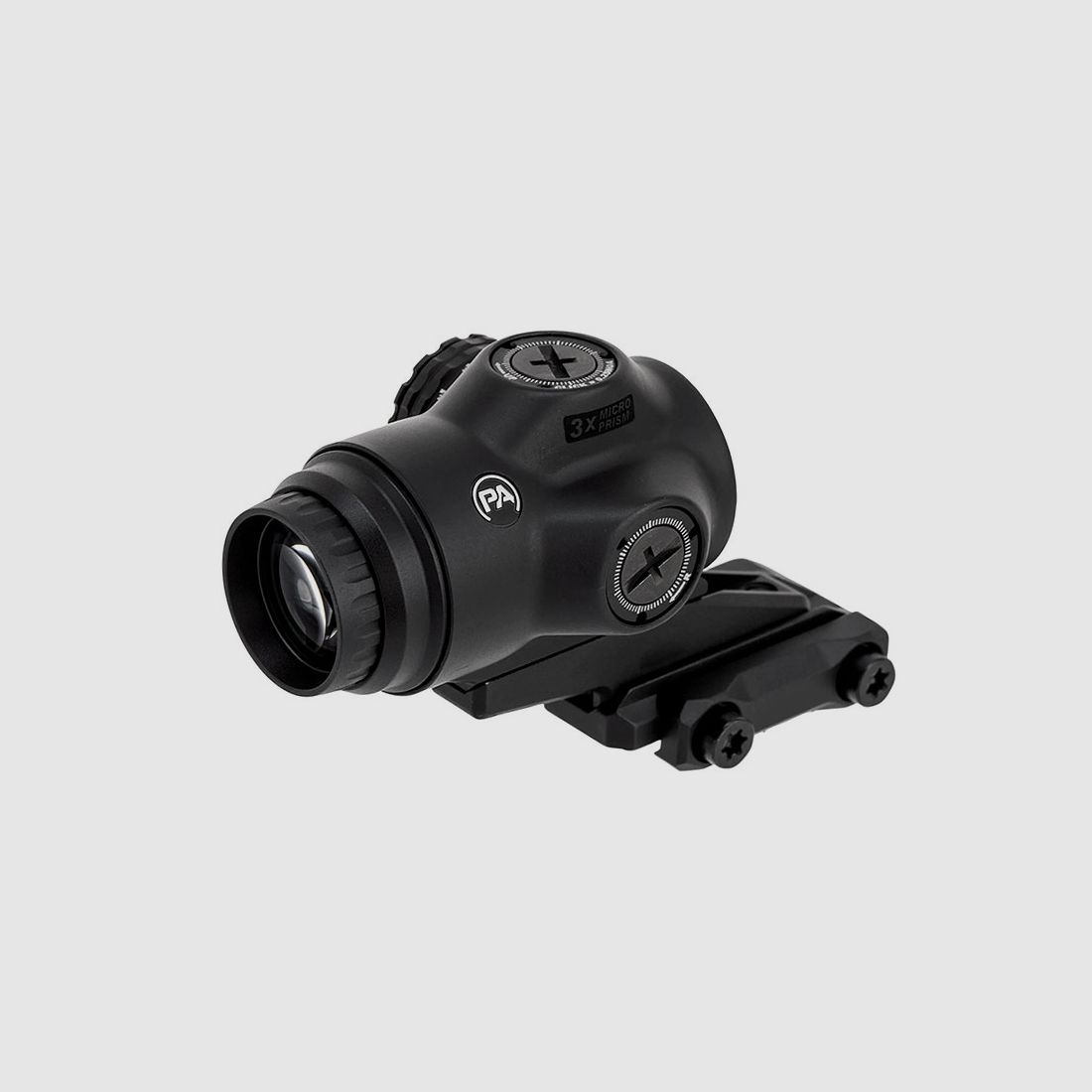 PRIMARY ARMS SLx 3X Micro Prism Scope ACSS Raptor Reticle per calibro .223 REM /.308 WIN, nero