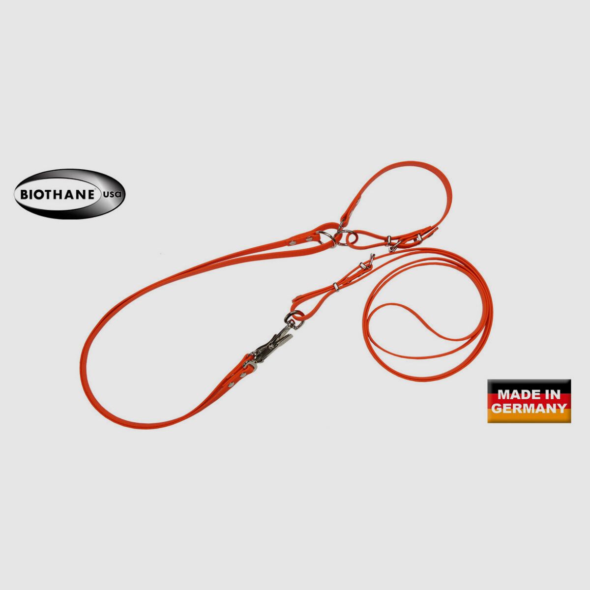 AKAH Biothane leash with collar