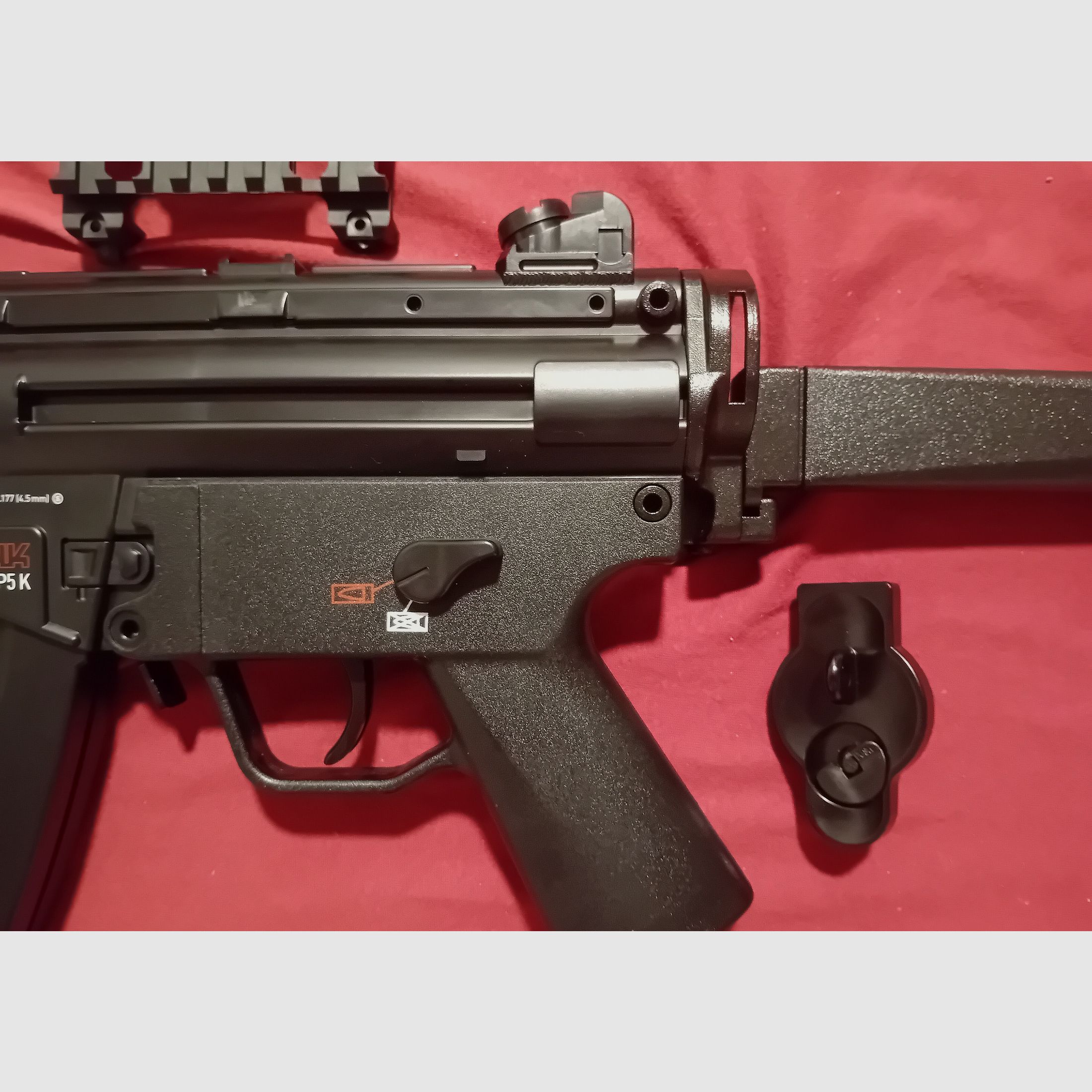 Heckler & Koch MP5 K-PDW CO2 Maschinenpistole 4,5 mm BB Blowback