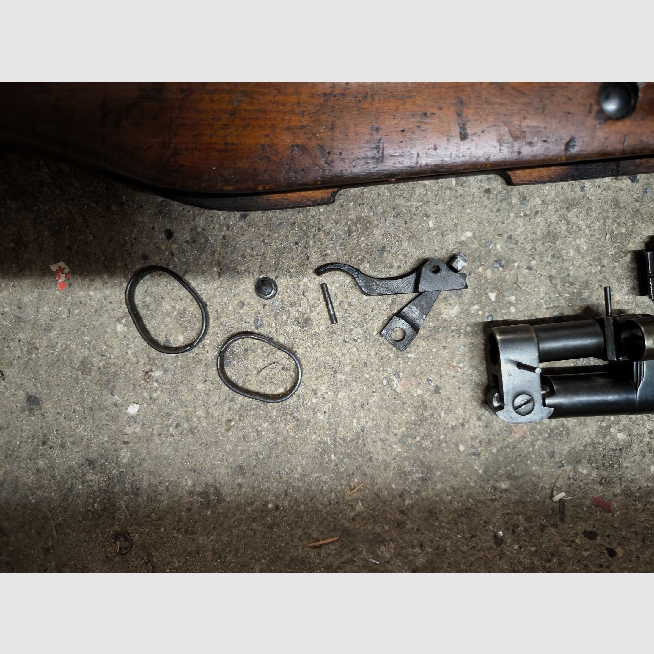 org. Mosin Nagant Schaft und Teile