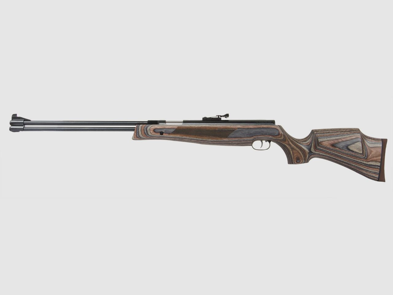 Starrlauf Luftgewehr Weihrauch HW 77 Special Edition Schichtholzschaft braun grĂĽn schwarz Kaliber 4,5 mm (P18)